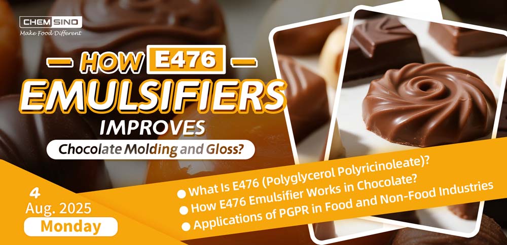 How E476 Emulsifier Improves Chocolate Molding and Gloss